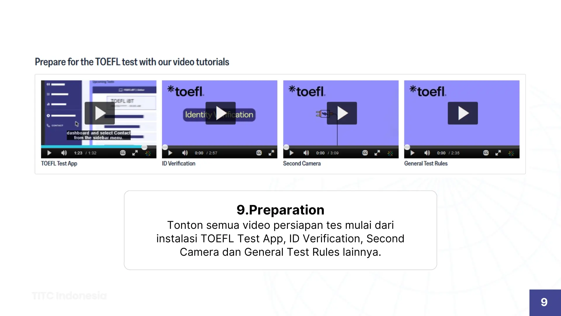 Cara mendaftar tes TOEFL IBT menggunakan voucher - TITC Indonesia