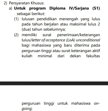 Sertifikat TOEFL ITP Untuk Beasiswa Unggulan 2025