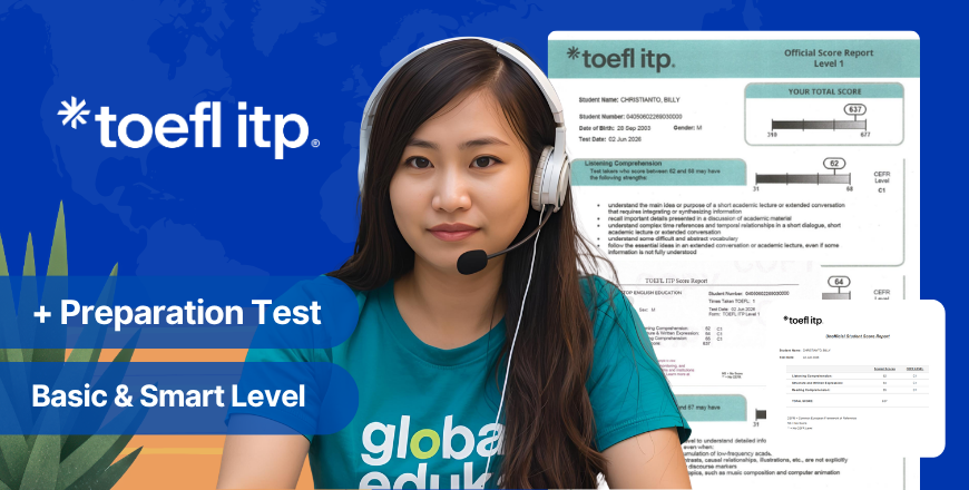 TOEFL ITP + PREPTEST